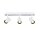 SLV 1008705 NOBLO® Wand- und Deckenaufbauleuchte triple rund 2000-3000 K 22 W Dim-to-Warm PHASE 36° weiß