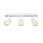 SLV 1008705 NOBLO® Wand- und Deckenaufbauleuchte triple rund 2000-3000 K 22 W Dim-to-Warm PHASE 36° weiß