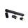 SLV 1008708 NOBLO® Wand- und Deckenaufbauleuchte triple rund 2000-3000 K 22 W Dim-to-Warm PHASE 36° schwarz