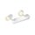 SLV 1008710 NOBLO® Wand- und Deckenaufbauleuchte double rund 3000 K 12 W PHASE 32° weiß