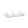 SLV 1008711 NOBLO® Wand- und Deckenaufbauleuchte triple rund 3000 K 19 W PHASE 32° weiß