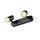 SLV 1008719 NOBLO® Wand- und Deckenaufbauleuchte double rund 2700 K 12 W PHASE 32° schwarz