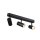 SLV 1008720 NOBLO® Wand- und Deckenaufbauleuchte triple rund 2700 K 19 W PHASE 32° schwarz