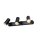 SLV 1008720 NOBLO® Wand- und Deckenaufbauleuchte triple rund 2700 K 19 W PHASE 32° schwarz