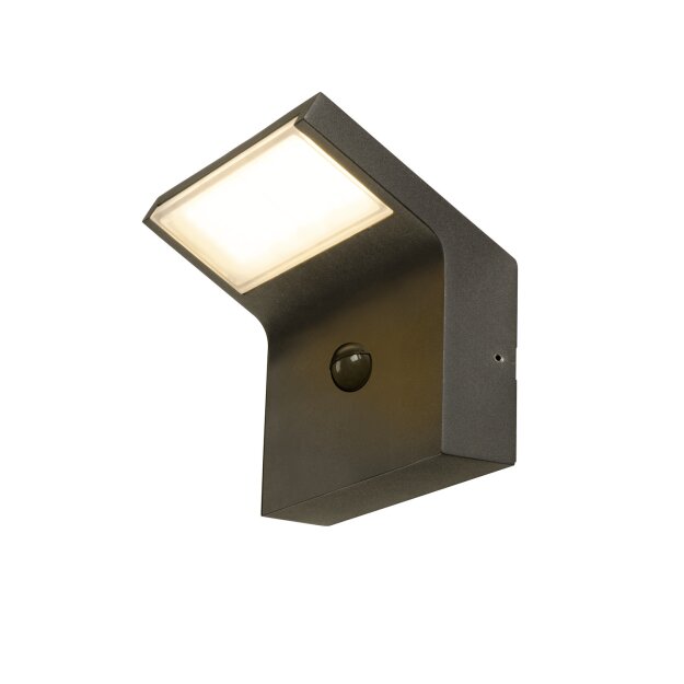 SLV 1008723 ORDI II Wandaufbauleuchte Sensor 2200/3000 K IP54 schwarz