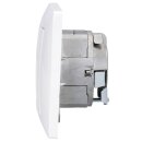 Busch-Jaeger Busch-balance SI Set: 1x UAE-Dose flex 136104030 mit Zentralscheibe + 1721-914 1-fach Rahmen Alpinweiß