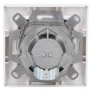 Busch-Jaeger Busch-balance SI Set: 1x UAE-Dose flex 136104030 mit Zentralscheibe + 1721-914 1-fach Rahmen Alpinweiß
