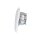 Busch-Jaeger Busch-balance SI Set: 1x Rutenbeck Anschlussdose flex 136104030 mit Zentralscheibe + 1x Anschlußdose TAE 3x6 NFN Up0 mit Zentralscheibe + 1722-914 2-fach Rahmen Alpinweiß