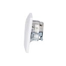 Busch-Jaeger Busch-balance SI Set: 1x Rutenbeck Anschlussdose 136104070 UAE-Cat.6A iso-8/8 Up 0 + Zentralscheibe + 1x Telefondose TAE 3x6 NFN Up0 rw + Zentralscheibe + 1x 1722-914 2-fach Rahmen Alpinweiß