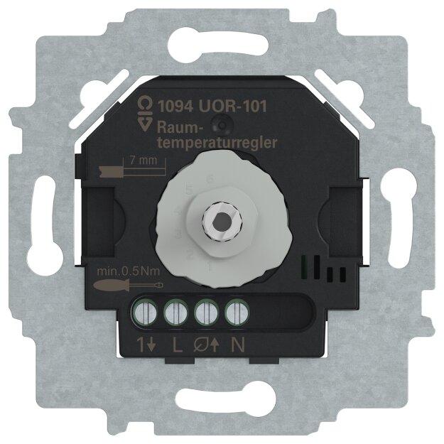 Busch-Jaeger 1094 UOR-101 Raumtemperaturregler Einsatz Objektbereich Mit Schließerkontakt 2CKA001032A0541