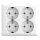 Busch-Jaeger 404 EAB-524 4fach Steckdose SCHUKO Safety+ Aufputz 2TKA00005535