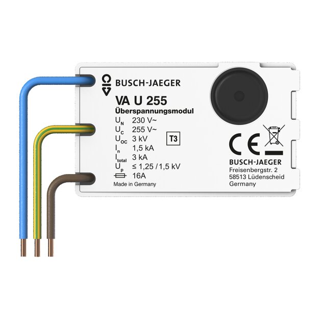 Busch-Jaeger VA U 255 Überspannungsmodul 2CKA002011A6330