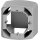 Somfy Aufputzkappe gr 9102004