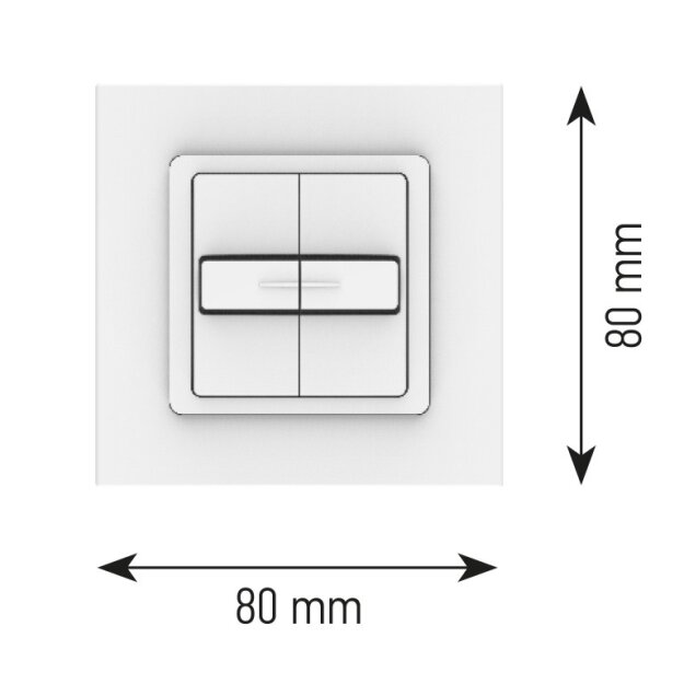 Somfy Bedientastenfeld 1800536