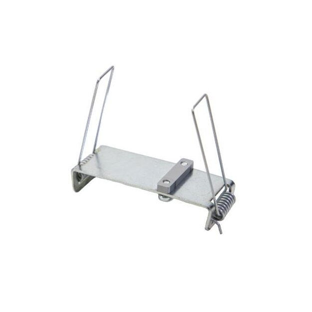 Brumberg 53032020 Feder-Halter-Set für Hohlwände aluminium Farbe: roh bestehend aus 2 Feder-Halter