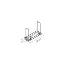 Brumberg 53032020 Feder-Halter-Set für Hohlwände aluminium Farbe: roh bestehend aus 2 Feder-Halter