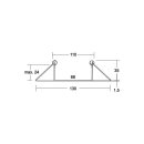 Brumberg 81202370 Reduzierring weiß matt...