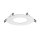 Brumberg 81203170 Reduzierring Strukturweißurweiß Durchmesser 145 mm Ausschnitt 68 mm