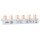 ABB PSX1/12N Phasenschiene FlexLine 1P+N 12Pins 6 TE 10qmm 2CDL210180R1012