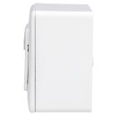 Rutenbeck UAE - Cat. 6A iso Universal-Anschlussdose / Datendose LAN mit Unterputz-Abdeckung reinweiß 136112030 + Aufputz-Gehäuse 13511503, 1-fach RJ45, 10 Gbit/s, geschirmt