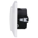 Busch-Jaeger Busch-balance SI Set: 1x 64851 U LED-Dimmer-Einsatz flex + 1x 64711 Bedienelement flex 1-fach + 1x 6234-10-914 Wippe 1-fach + 1x 1721-914 1-fach Rahmen Alpinweiß