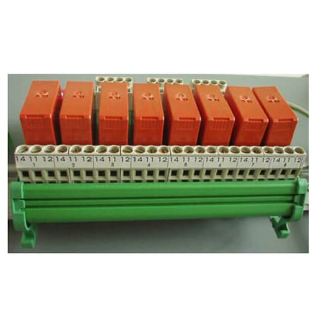 ABB 1SDA127052R1 ALS-R8 8-fach Relaisboard für Umsetzung 24VDC auf 230VAC/12A (potentialfrei)