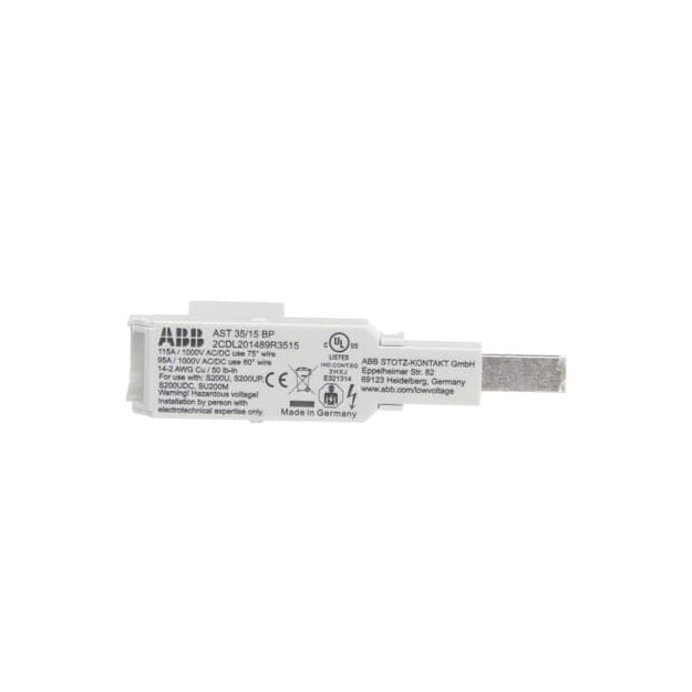 ABB 2CDL201489R3515 AST 35/15 BP Einspeiseklemme UL Branch Protection