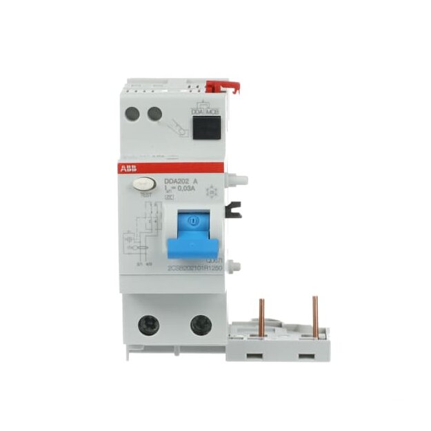 ABB 2CSB202101R1250 DDA202A-25/0 03 FI-Block für S202 2P Typ A 25A 30mA