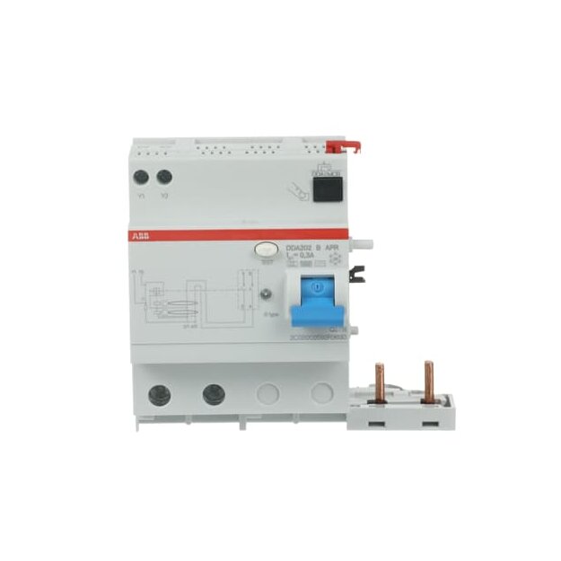 ABB 2CSB202592R3630 DDA202 B APR 63/0 3 FI-Block für S202 2P  allstromsensitiv  63A  300mA