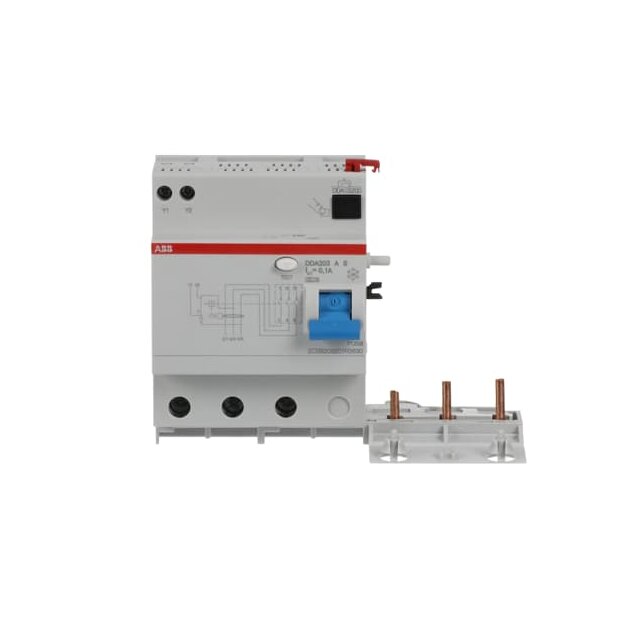 ABB 2CSB203201R2630 DDA203AS-63/0 1 FI-Block für S203 3P Typ A 63A 100mA selektiv