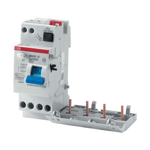 ABB 2CSB204199R1630 DDA204A-63/0 03 FI-Block Typ A 110V RCU 4P 63A 30mA für 110V AC-Netz