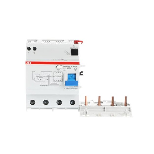 ABB 2CSB204401R1630 DDA204A-63/0 03AP-R FI-Block für S204 4P Typ A 63A 30mA kurzzeitverzögert