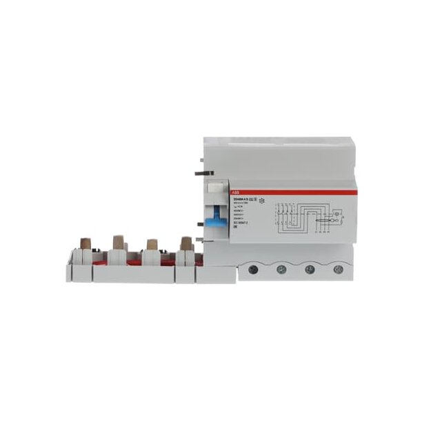ABB 2CSB804201R3000 DDA804AS-100/0 3 FI-Block für S804 4P Typ A 100A 300mA selektiv