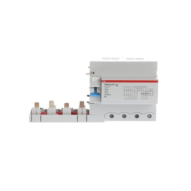 ABB 2CSB804201R4000 DDA804AS-100/0 5 FI-Block für S804 4P Typ A 100A 500mA selektiv