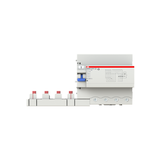 ABB 2CSB804401R1000 DDA804A-100/0 03 AP-R FI-Block für S804 4P Typ A 100A 30mA kurzzeitverzögert