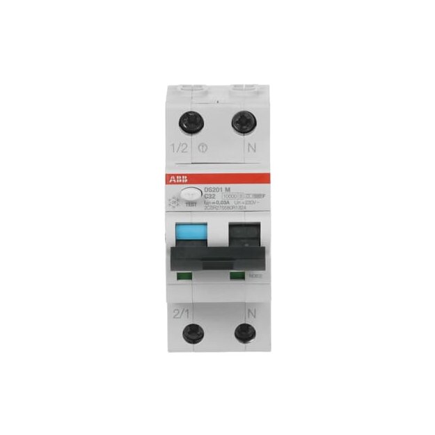 ABB 2CSR275580R1324 DS201MF-C32/0 03 FI/LS-Schalter 10kA  1P+N  Typ F  C 32  30mA