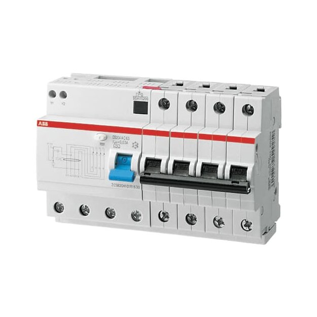 ABB 2CSR274101R1325 DS204MA-B32/0 03 FI/LS-Kombination 10kA 4P Typ A B 32A 30mA