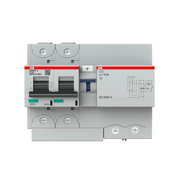 ABB 2CCG001311R0001 DS802P-C125/0.3A FI/LS-Kombination Icu=50kA  240/415V AC