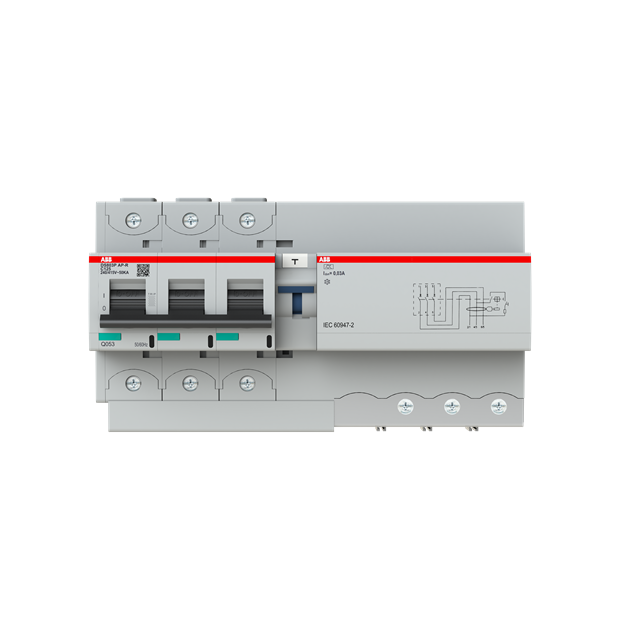 ABB 2CCG001343R0001 DS803P-C125/0.03AP-R FI/LS-Kombination Icu=50kA  240/415V AC  kurzzeitverzögert