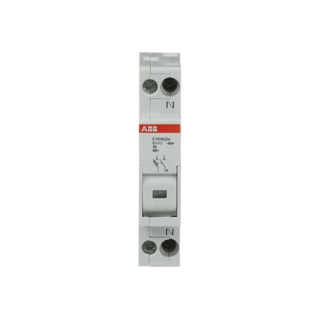 ABB 2CSM200703R1801 Sicherungshalter  1+N Pol  20A für Sicherungseinsatz 8 5 x 31 5mm