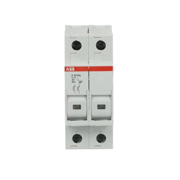 ABB 2CSM289623R1801 Sicherungs-Trennschalter  2Pol  20A für Sicherungseinstatz 8 5 x 31 5mm