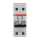 ABB 2CDE282001R1032 E202/32G Trennschalter 2P 32A Schaltgriff grau