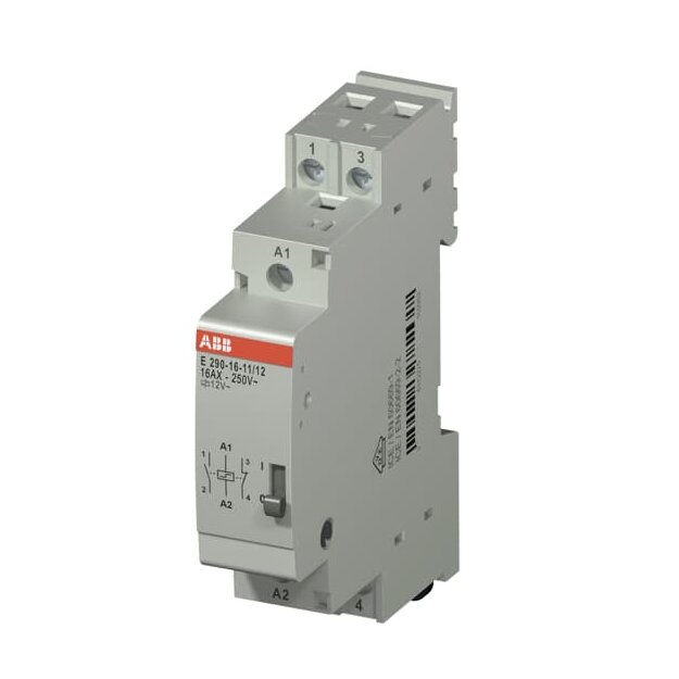 ABB 2TAZ312000R2053 E290-16-11/12 Stromstoßschalter Spule 12 VAC  16 A  1 NC + 1 NO