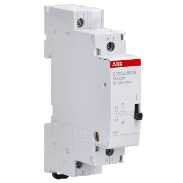 ABB 2TAZ322000R2011 E290-32-10/230 Stromstoßschalter Spule 230 VAC/ 110 VDC  32 A  1 NO