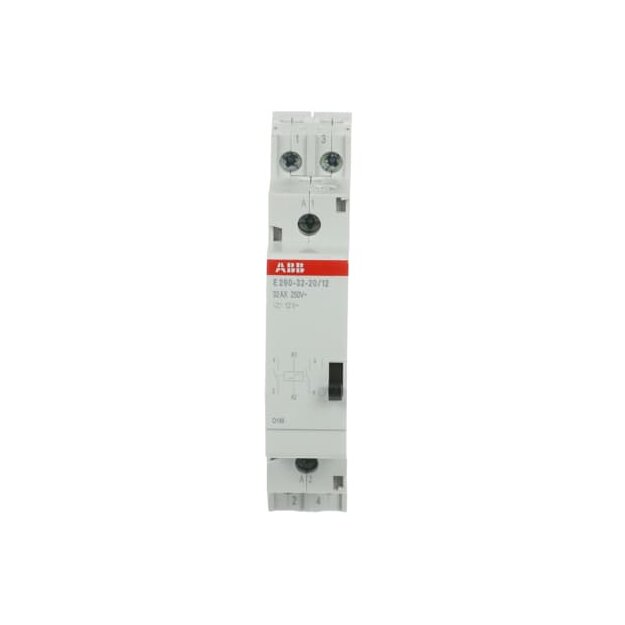 ABB 2TAZ322000R2052 E290-32-20/12 Stromstoßschalter Spule 12 VAC  32 A  2 NO