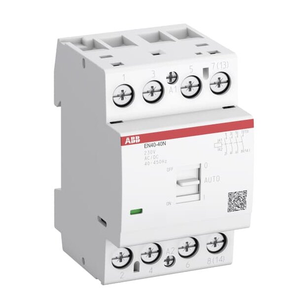 ABB 1SAE342111R0130 EN40-30N-01 Installationsschütz 3S/0Ö  24 V AC/DC mit Handbetätigung