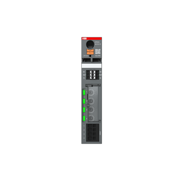 ABB 2CDE601102R0512 EPD 24VDC Anvanced 4 Kanal 0.5A-12A Elektronischer Überstromschutz 24VDC