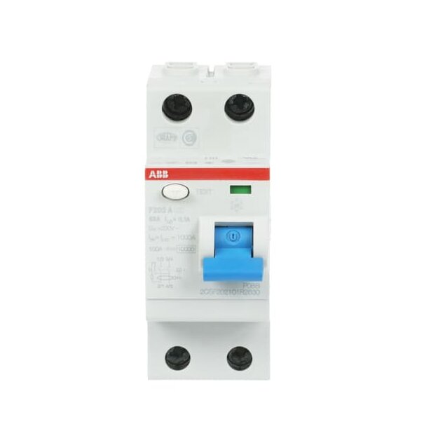 ABB 2CSF202101R2630 F202A-63/0 1 FI-Schutzschalter 2P Typ A 63A 100mA