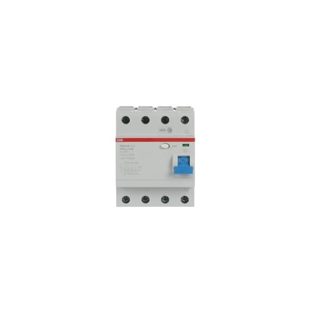 ABB 2CSF204201R3900 F204AS-100/0 3 FI-Schutzschalter 4P Typ A 100A 300mA selektiv
