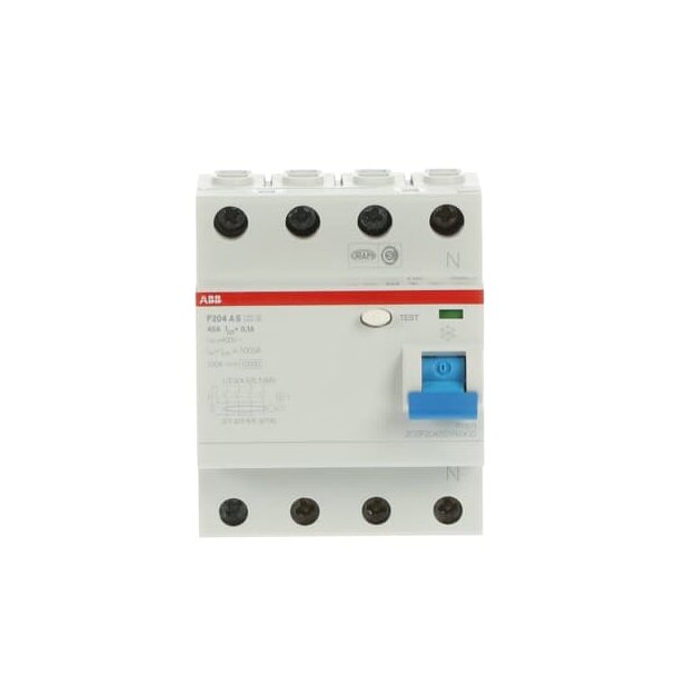 ABB 2CSF204201R2400 F204AS-40/0 1 FI-Schutzschalter 4P Typ A 40A 100mA selektiv